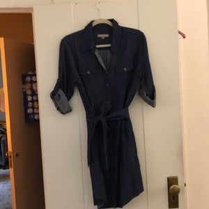 Banana Republic chambray shirtdress